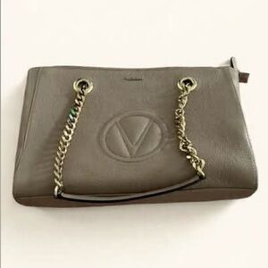 MARIO VALENTINO
Floralie Leather & Chain Strap Shoulder Bag